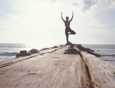 bring balance with yoga