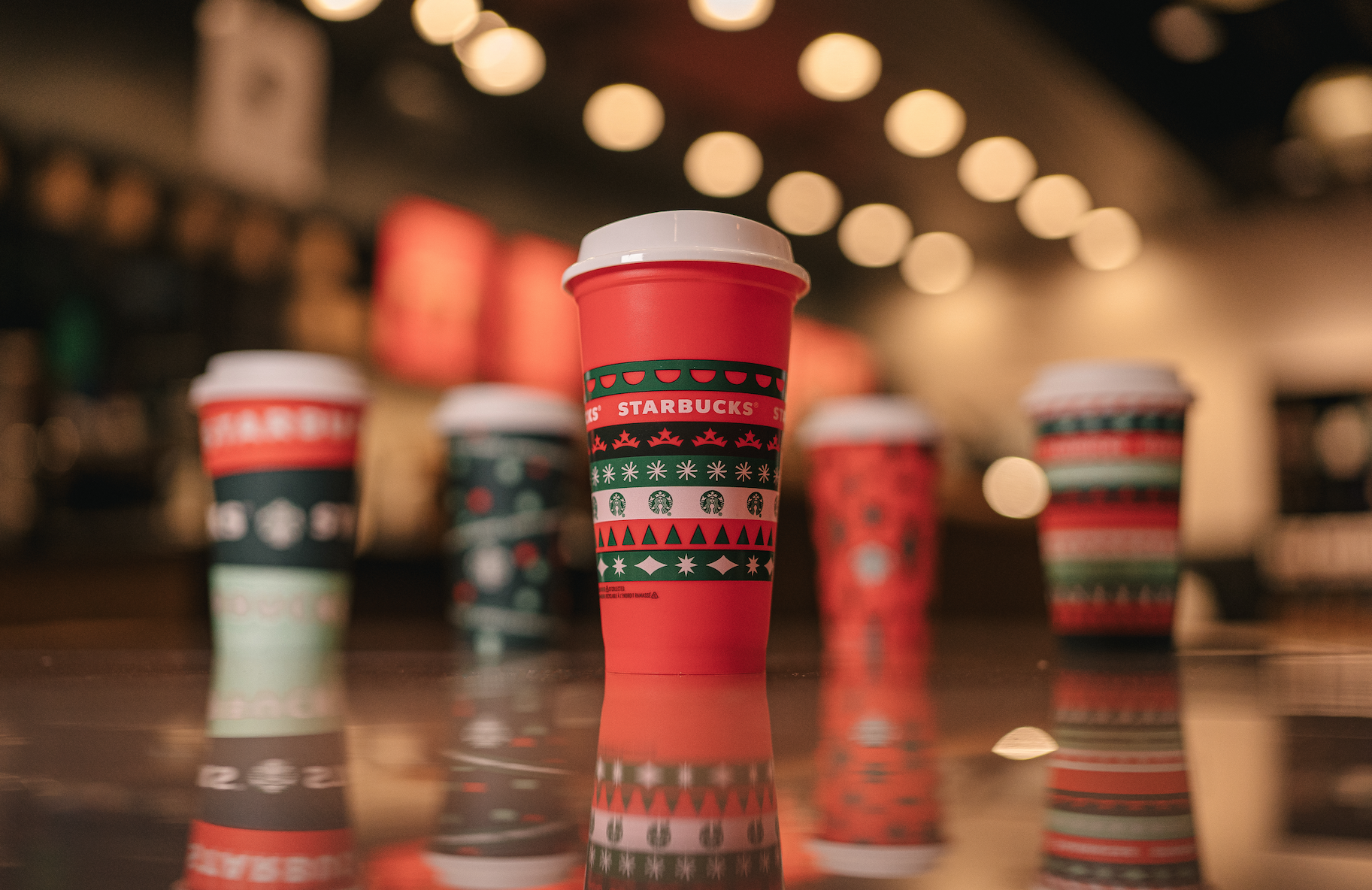Limited-Edition Starbucks Red Cups