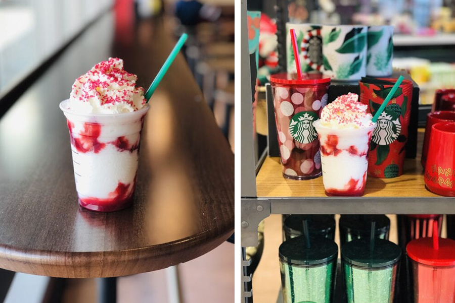 Santa Claus Frappuccino from Starbucks
