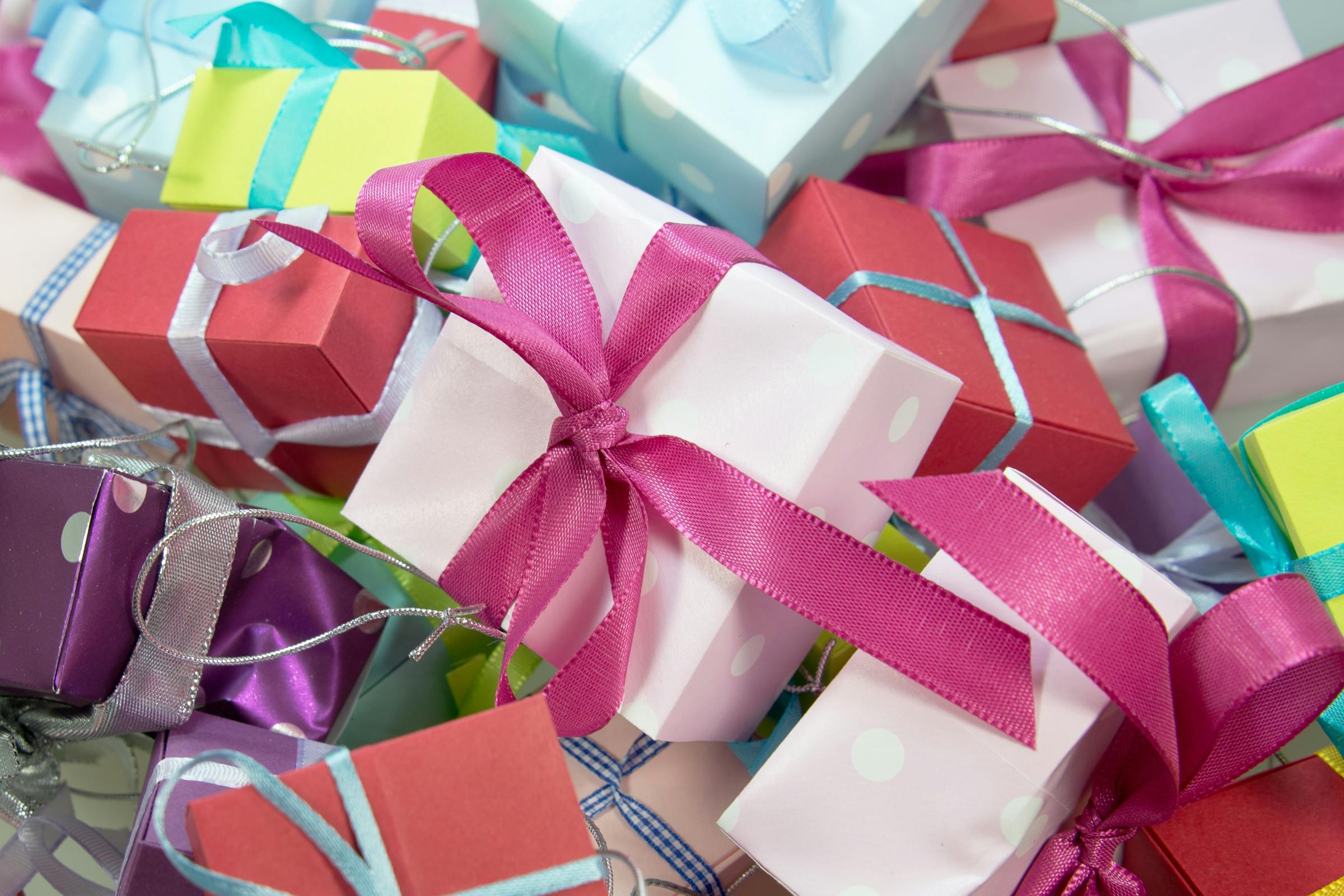 Colorful presents