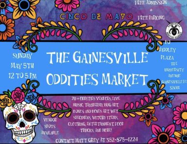 Gainesville Oddities Market flyer