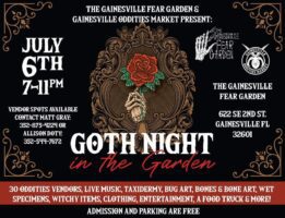 Goth Night at the Fear Garden graphic