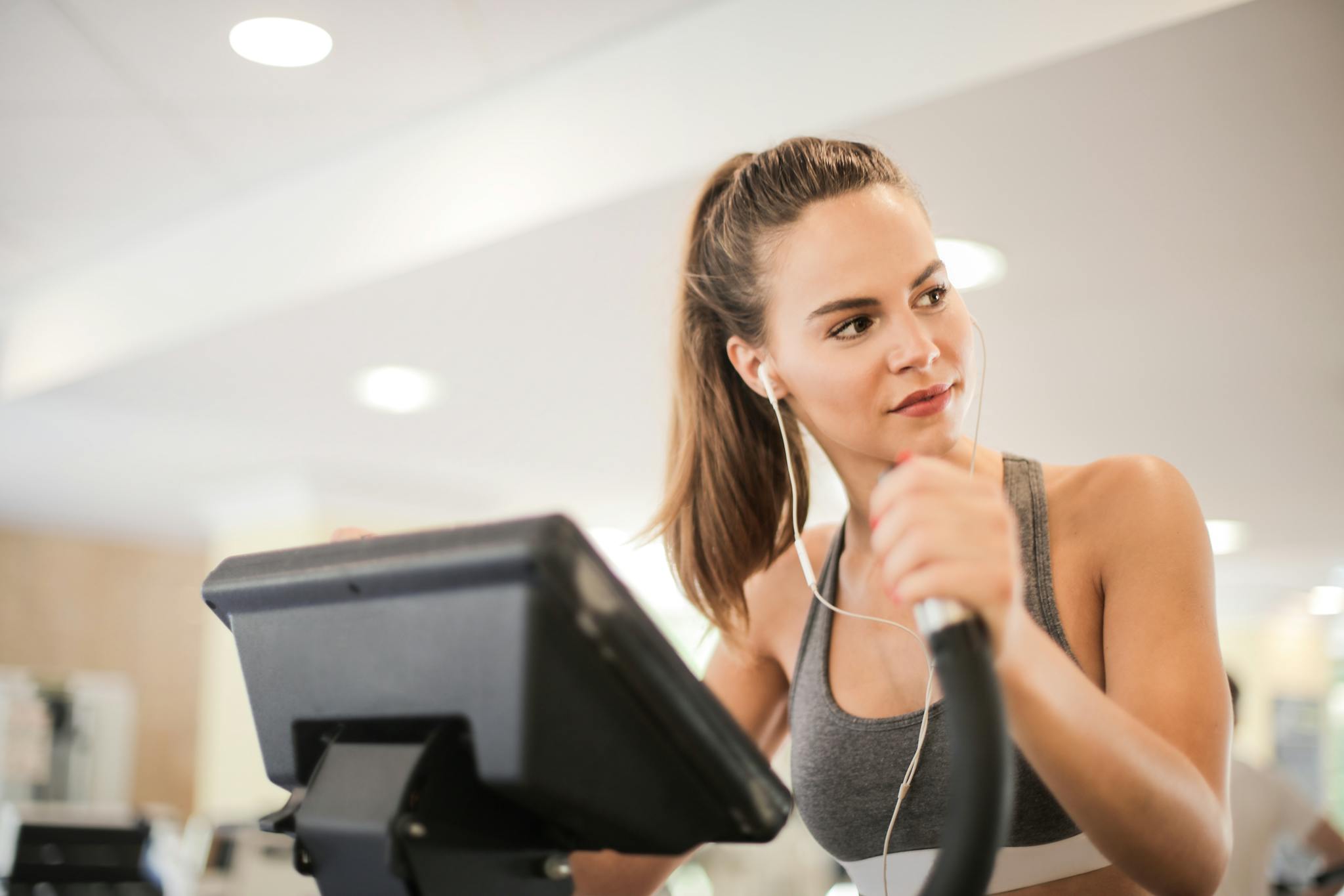 Woman working out