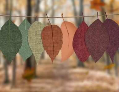 Fall leaf decor